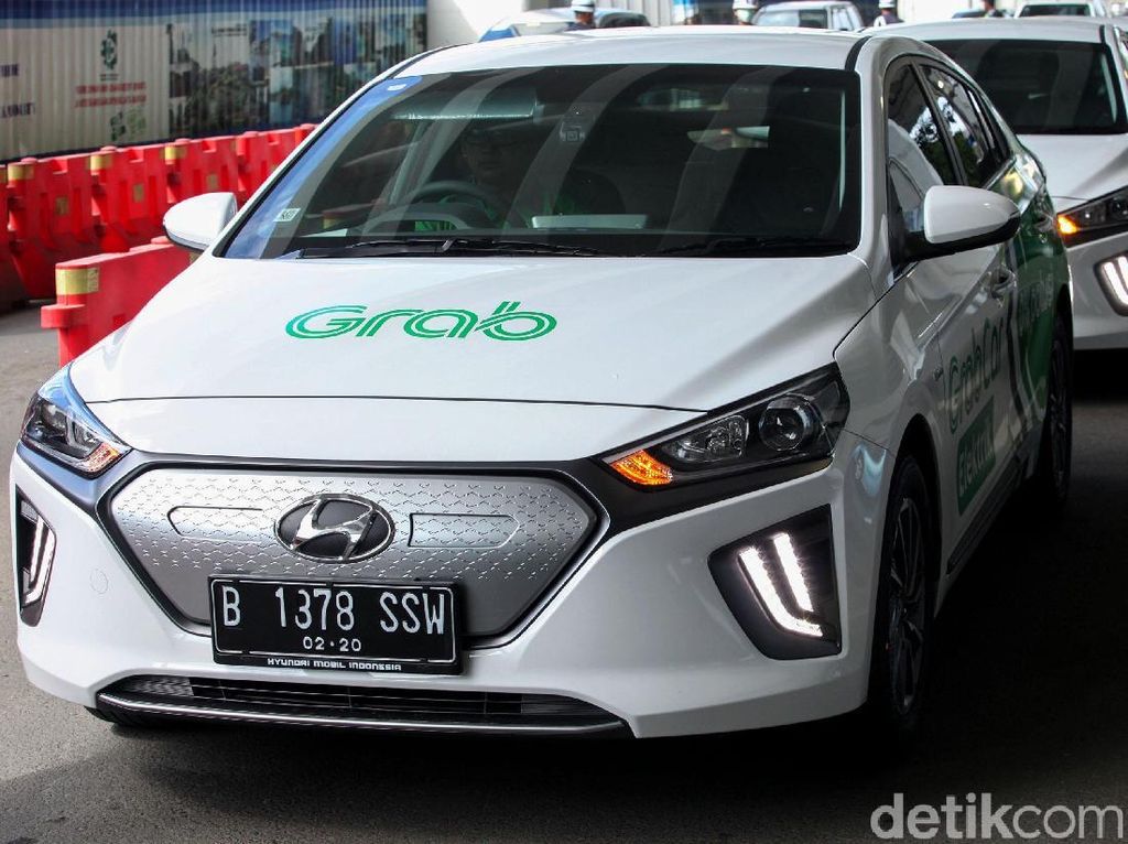 Hyundai Ioniq, Mobil Listrik Grab Bakal Diproduksi di Indonesia?