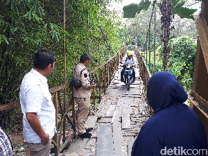 Pemko Medan Minta Kecamatan Ajukan Perbaikan Jembatan Lapuk ke Dinas PU