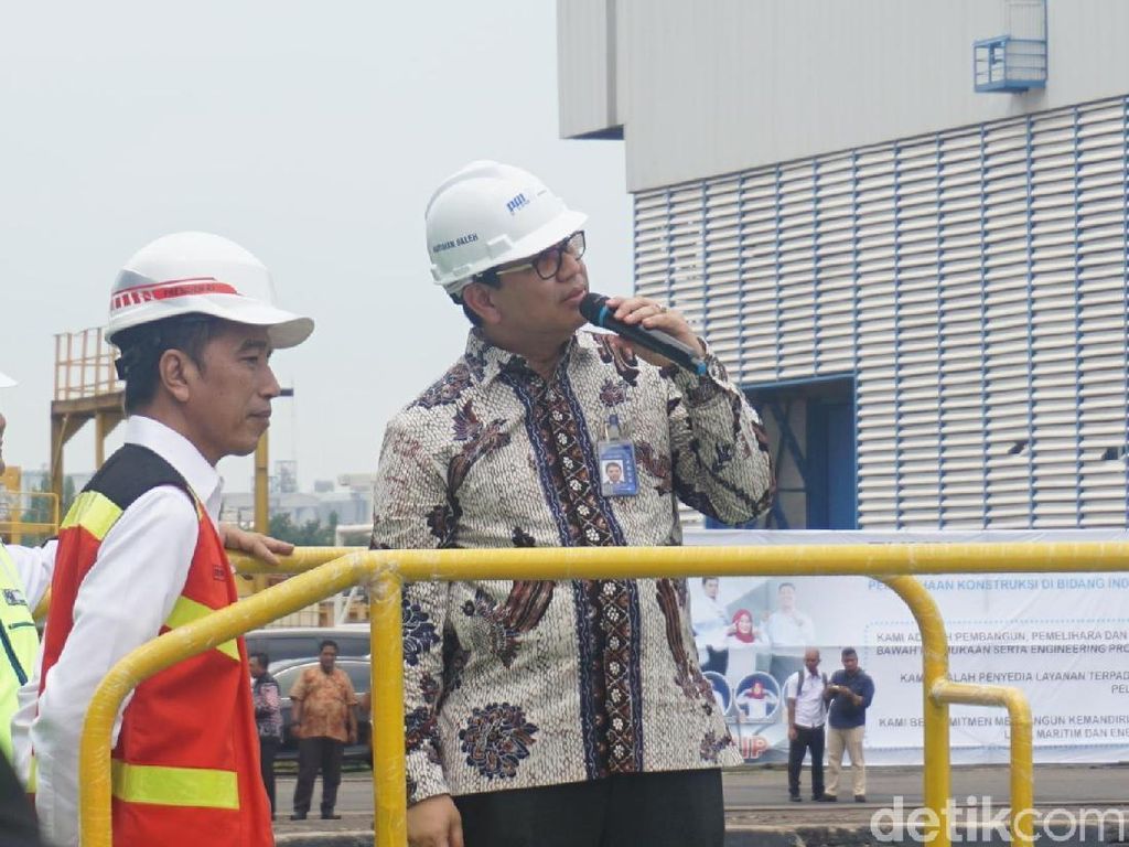 Didampingi Luhut-Prabowo, Jokowi Tinjau Kapal Selam Alugoro-405 di PT PAL Didampingi Luhut-Prabowo, Jokowi Tinjau Kapal Selam Alugoro-405 di PT PAL