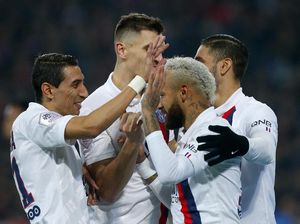 Dua Gol Neymar Menangkan PSG di Markas Lille