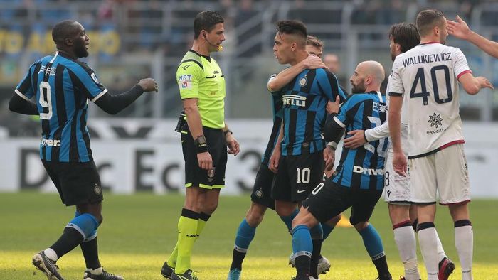 Inter Milan diimbangi Cagliari 1-1. (Foto: Emilio Andreoli/Getty Images)