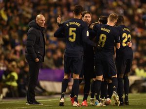 Zidane Lega Madrid Kalahkan Valladolid, Apalagi Kuasai Puncak Klasemen