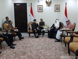 Dubes Saudi Temui Maruf Bahas Pembentukan Dewan Tinggi RI-Arab Saudi