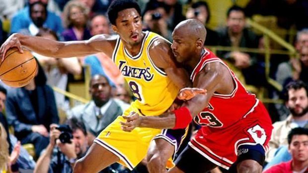 Momen Kobe Bryant dan Michael Jordan 