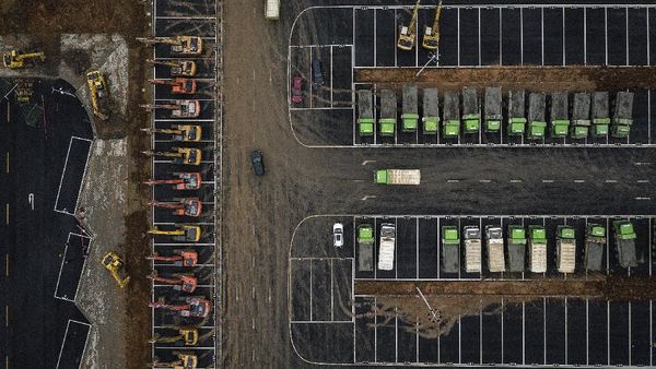 Pembangunan Rumah Sakit Khusus Pasien Virus Corona Dikebut