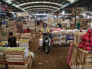 Pembeli yang Belanja di Pasar Bakal Dibatasi