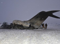 Ini Pesawat Jatuh di Afghanistan yang Diklaim Taliban Milik AS