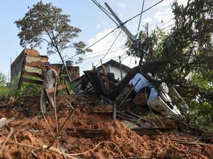 Dampak Kerusakan Banjir-Longsor di Brasil yang Tewaskan 50 Orang