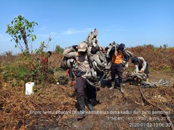 Kisah Kapolres Bengkalis Terjun Lawan Karhutla