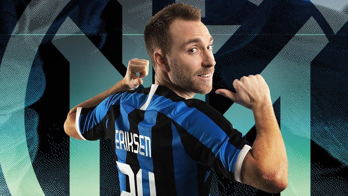 Christian Eriksen resmi bergabung ke Inter Milan