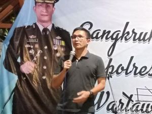 Polisi Lamongan Ajak Wartawan Jalin Hubungan Humanis