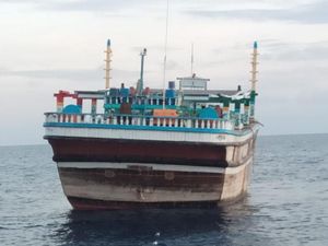 Diduga Dibajak di Somalia, Kapal Berisi WN Iran Terkatung-katung di Aceh