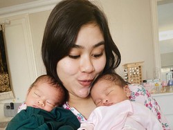 Parah Banget! Syahnaz Lupa Berapa Umur Anak Kembarnya