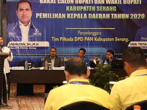 Di Depan DPD PAN, Petahana Bupati Serang Beberkan Kinerja Pembangunan