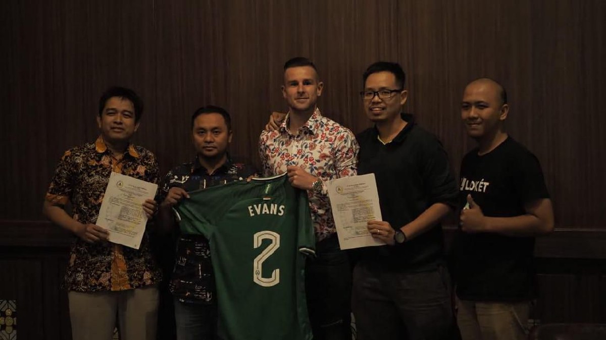 Aaron Evans resmi diikat oleh PSS Sleman. (Foto: dok.Istimewa)