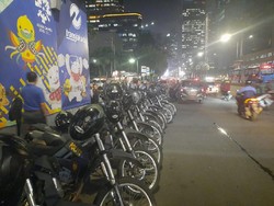 Ada Massa Aksi Konvoi di Sarinah-Thamrin, Dibubarkan Polisi