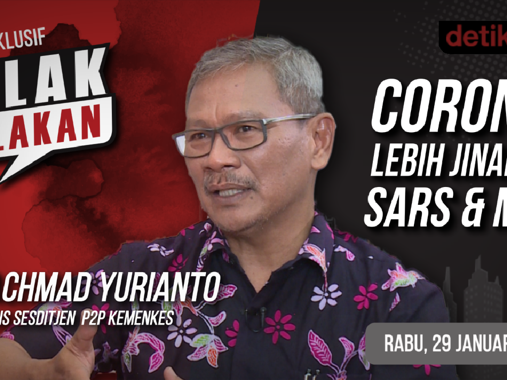 Blak-blakan Kemenkes: Corona Tak Seganas SARS dan MERS Blak-blakan Kemenkes: Corona Tak Seganas SARS dan MERS