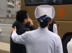 Momen Emosional Pria Teriak Cinta Saat Istri Pergi Bantu Korban Virus Corona