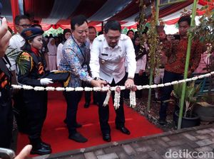 Hore, Gedung Sekolah Darurat SDN Gentong di Pasuruan Diresmikan