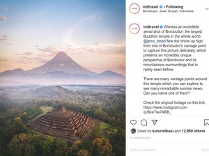 Sempat Heboh, Kemenparekraf Hapus Foto Gunung Lancip Borobudur Sempat Heboh, Kemenparekraf Hapus Foto Gunung Lancip Borobudur
