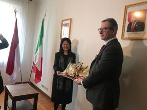 Dubes RI Resmikan Pembukaan Kantor Konsul Kehormatan di Florence Italia