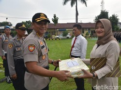 Anak Polisi yang Lumpuhkan Perampok Bergolok Dapat Penghargaan