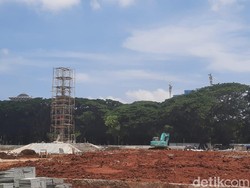 Revitalisasi Mulai Disetop, Begini Suasana di Monas Hari Ini