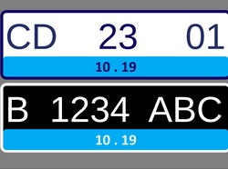 Mobil Listrik Bakal Dapat Pelat Nomor Khusus, Ini Wujudnya