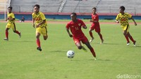 Pelatih Garuda Muda, Bima Sakti mengaku, dalam pertandingan tersebut tidak dilihat dari skor hasil pertandingan.