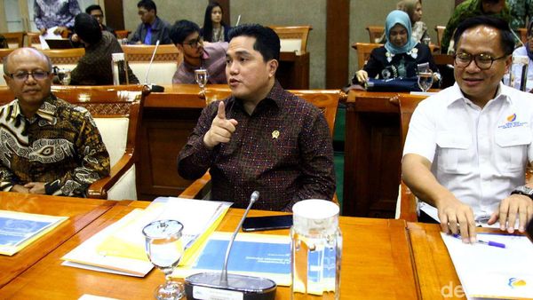 Erick Thohir Blak-blakan Soal Kasus Jiwasraya di Hadapan DPR