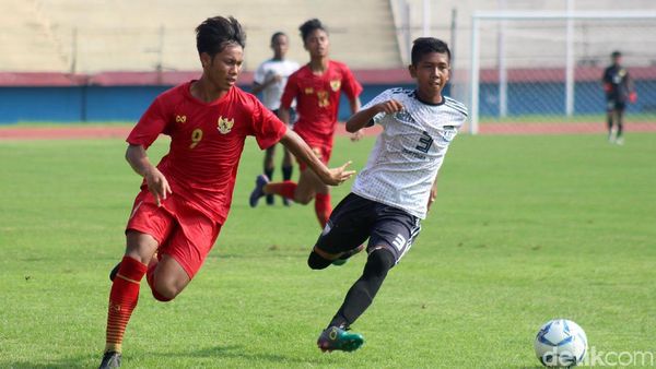 Timnas Indonesia U-16 Taklukkan Dua Tim Jatim di Laga Uji Coba