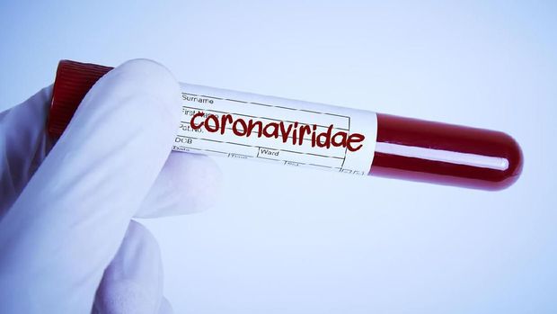 Ilustrasi virus corona