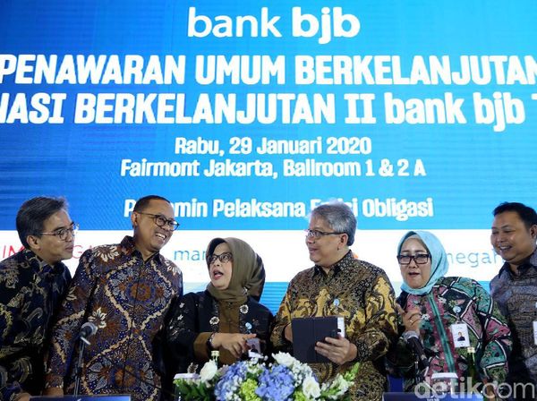 BJB Terbitkan PUB II Obligasi Subordinasi Rp 1 Triliun