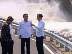 Bareng Ridwan Kamil, Jokowi Tinjau Terowongan Anti-banjir di Bandung