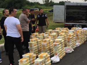 Detik-detik Polisi Gagalkan Peredaran 288 Kg Sabu, 3 Pelaku Didor