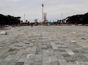 Arsitek Sebut Desain Awal Revitalisasi Monas Tak Ada Penebangan Pohon