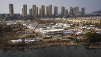 Melihat Progres Pembangunan Rumah Sakit Khusus Pasien Virus Corona