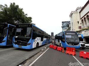 Ada Peningkatan 6% Penumpang TransJ Saat Ganjil-Genap Diberlakukan