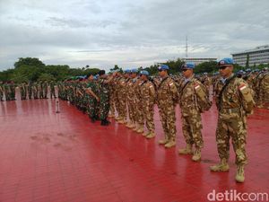 TNI Berangkatkan 175 Prajurit untuk Misi Perdamaian PBB ke Kongo TNI Berangkatkan 175 Prajurit untuk Misi Perdamaian PBB ke Kongo