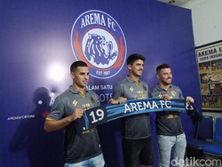 3 Pemain Asing Direkrut Arema FC, Salah Satunya Jonathan Bauman