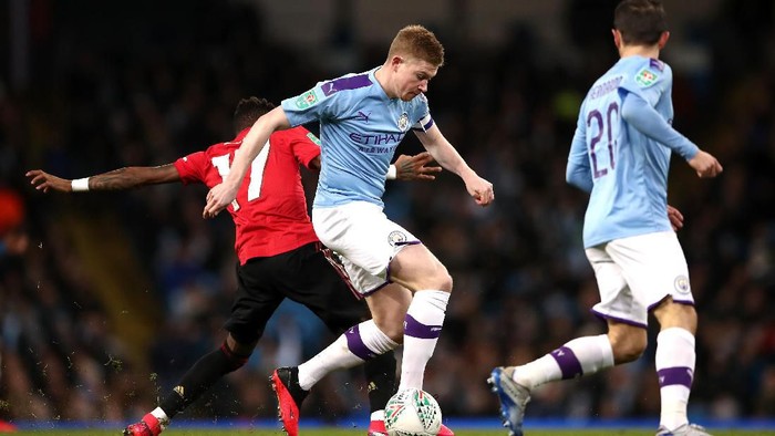 Man City vs Man Utd di Piala Liga Inggris