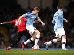 MU Menang, tapi City yang Lolos ke Final Piala Liga Inggris