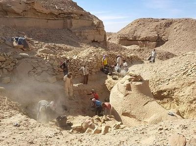 Foto: Sphinx Berkepala Domba Berusia 3 Ribu Tahun