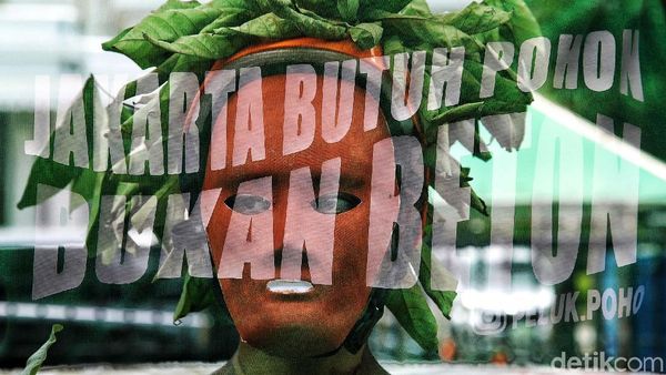 Walhi Demo Kantor Anies Gara-gara Revitalisasi Monas