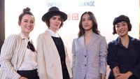 7 Gaya Parisian Chic Julie Estelle Pakai Uniqlo x Ines de la Fressange