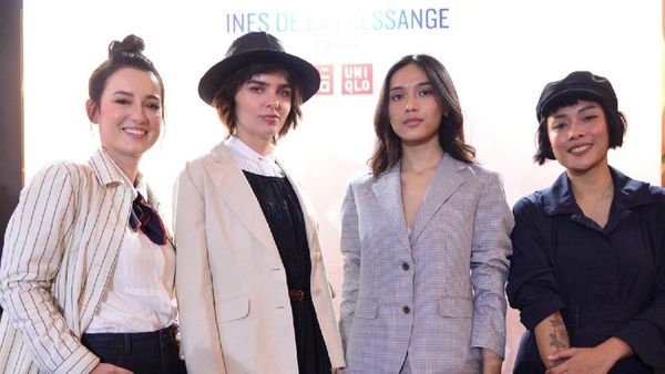 7 Gaya Parisian Chic Julie Estelle Pakai Uniqlo x Ines de la Fressange