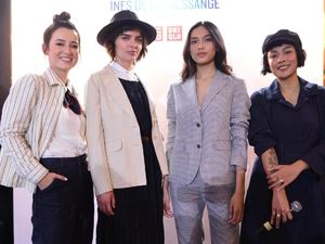 7 Gaya Parisian Chic Julie Estelle Pakai Uniqlo x Ines de la Fressange 7 Gaya Parisian Chic Julie Estelle Pakai Uniqlo x Ines de la Fressange
