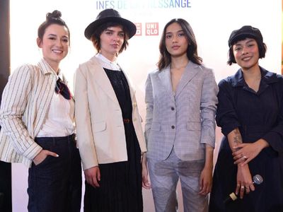 7 Gaya Parisian Chic Julie Estelle Pakai Uniqlo x Ines de la Fressange