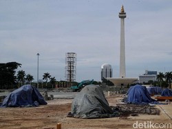 Dapat Izin dari Mensesneg, Pemprov DKI Lanjutkan Revitalisasi Monas