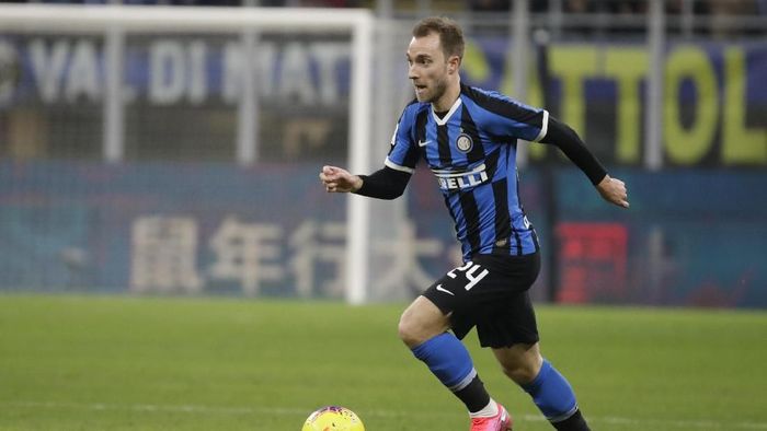 Christian Eriksen langsung debut untuk Inter Milan (Luca Bruno/AP Photo)